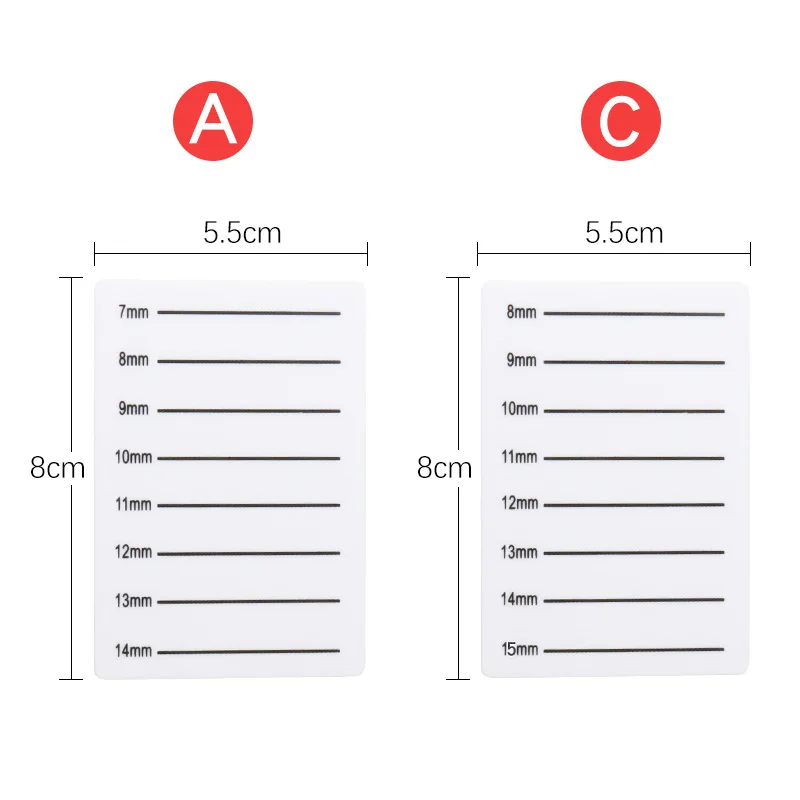 ถาดอะคริลิคสำหรับวางขนตาปลอมแบบเส้น  ที่วางขนตาปลอม  แผ่นรองสำหรับต่อขนตา  อุปกรณ์สำหรับต่อขนตา