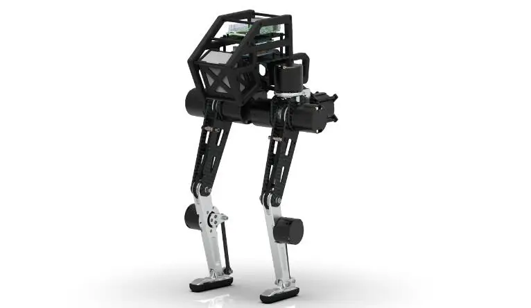 Small high-performance biped robot supports secondary development 10 degrees of freedom Suitable for education robotics research