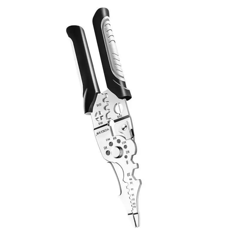 21 في 1 سلك تجريد كماشة عازمة عدم الانزلاق مقبض كهربائي أدوات يدوية متعددة المهام قابل للتعديل أداة متجرد أوتوماتيكية