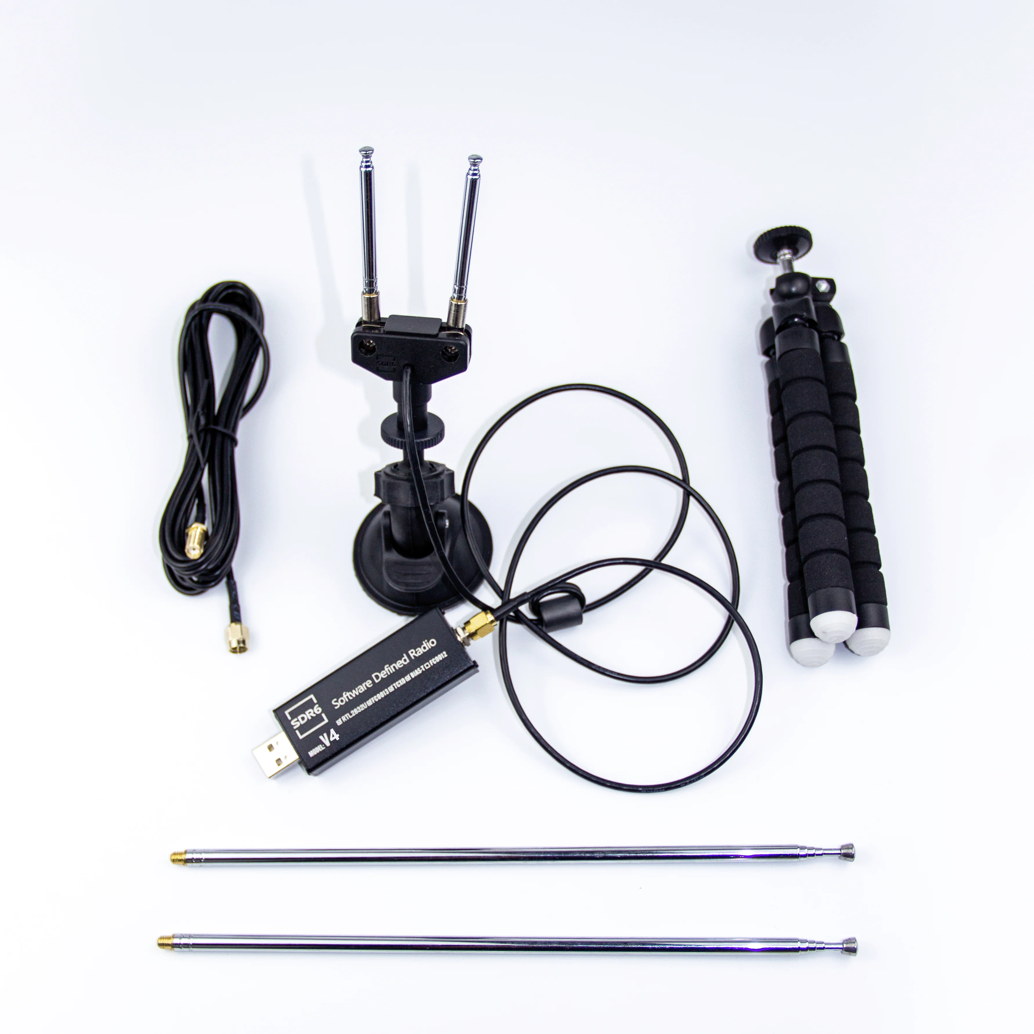 HTOOL RTL-SDR Neuester V4 Software-Definierter Funkempfänger R860 RTL2832U 1PPM TCXO HF BiasT SMA Software-Definiertes Radio + Antenne – Detail 8