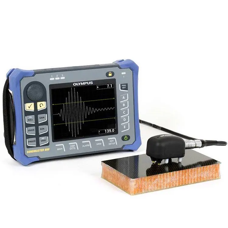 Adhesive testing and flaw detector