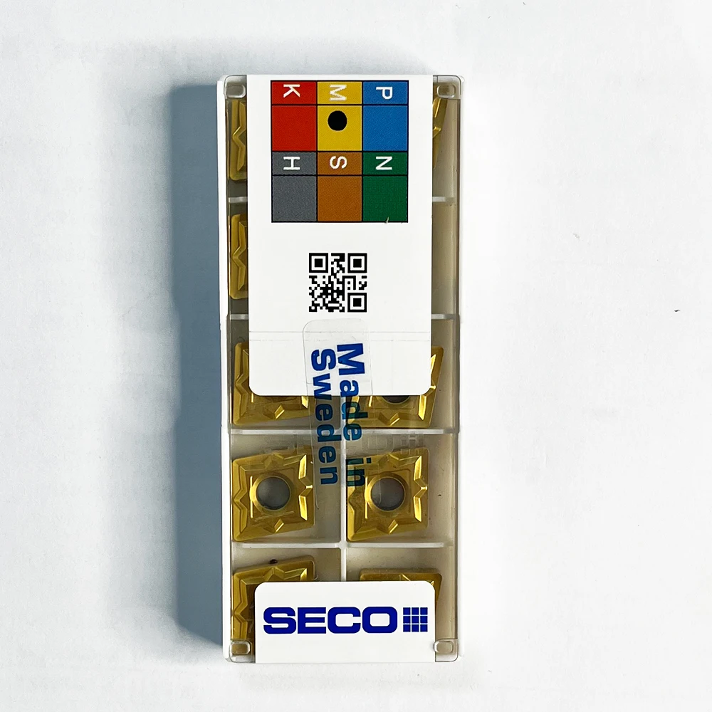 Asli CNMG120408-MF1 CP500 CNC Karbida Sisipan untuk Baja
