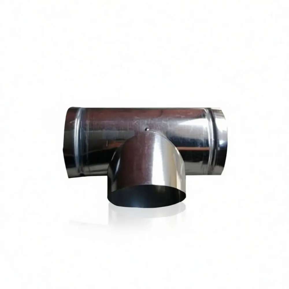 Universal Chimney Flue Pipe Extension Thickened Metal Exhaust Hose Connector For Wood Stove Fireplace Heating System