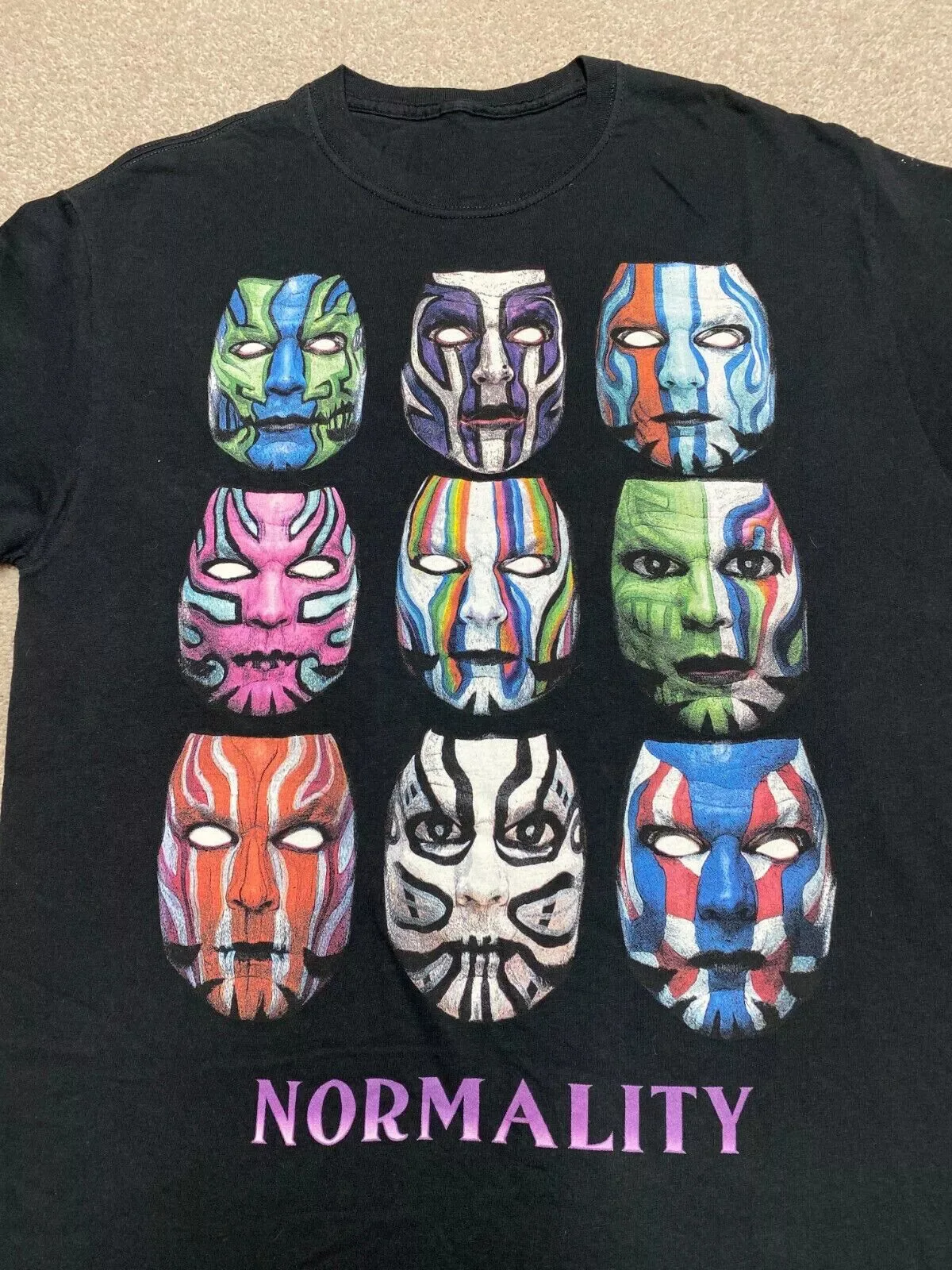 

Jeff Hardy Normality Black Unisex Cotton Tee All Size S to 5XL S5621