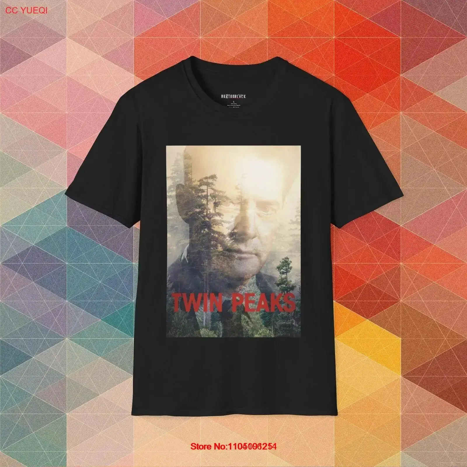 

Винтажная футболка Twin Peaks, культовая классическая футболка ужасов 90-х годов, винтажная стираная унисекс, удобная, дышащая, мягкая, с графикой, повседневная