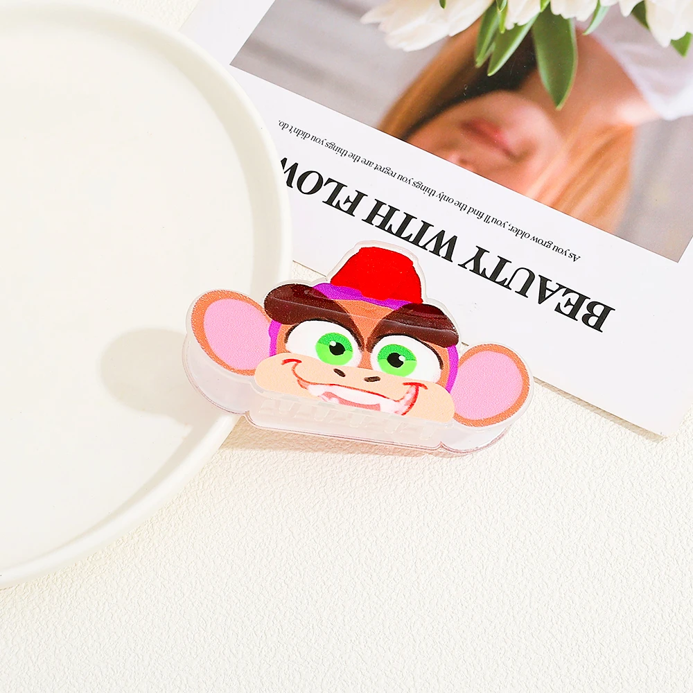 

Коготь для волос с изображением обезьяны, милая заколка для волос, зажим для волос Didi для укладки волос, повседневные практичные аксессуары для волос, зажим для волос