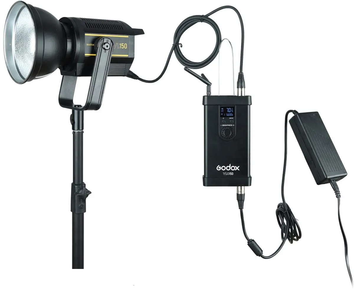 Godox VL300 VL-300 300W 5600K White Version LED Video Light Continuous Output Bowens Mount Studio Light APP Support