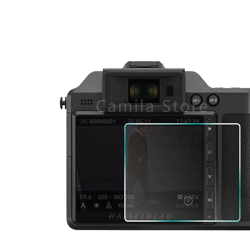 2.5D Thickness Highly Clarity Film Tempered Glass LCD Screen Protector for HASSELBLAD X2D 100C Camera accessories