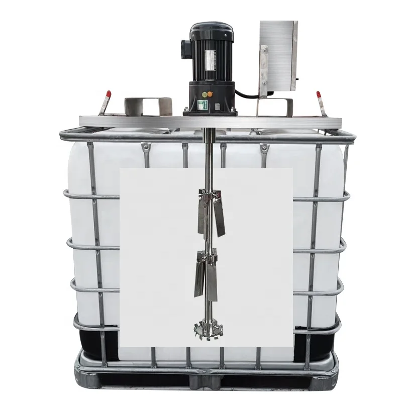 Ibc tank with Mixer Liquid Agitator Ibc Mixer High Power Mixer for Ibc tank
