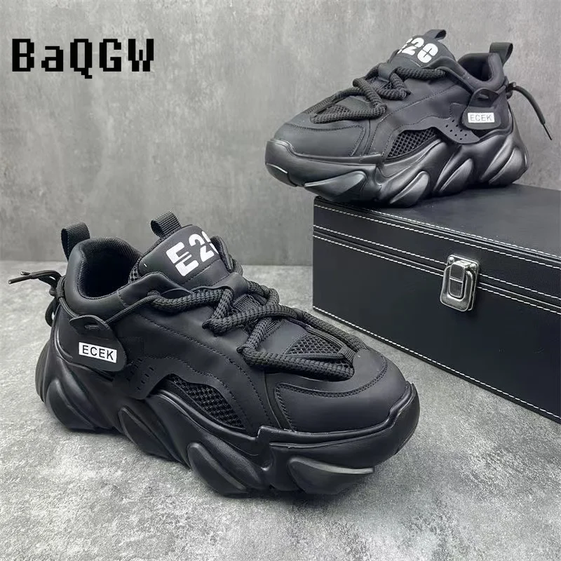 Men Chunky Sneakers Casual Designer Running Shoes Fashion Non-slip Luxury Brand Shoes for Men Vulcanize Shoes Zapatos De Hombre