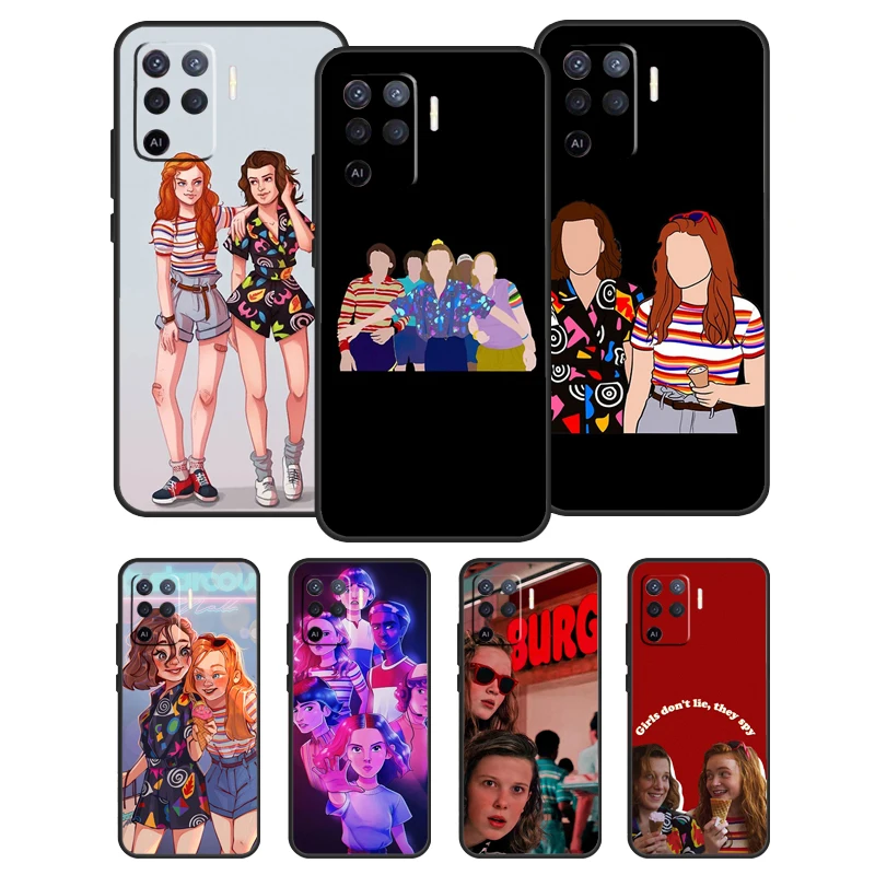 Eleven and Max Phone Case For OPPO A74 A54 A94 A15 A3S A5S A52 A72 A83 A91 A93 A5 A9 A31 A53S 2020 Coque