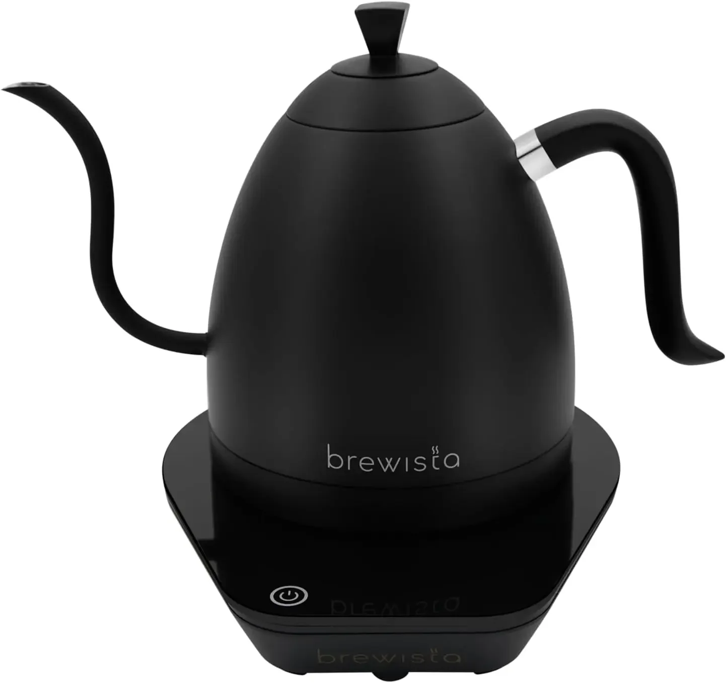 Artisan Electric Gooseneck Kettle, 1 Liter, For Pour Over Coffee, Brewing Tea, LCD Panel, Precise Digital Temperature Selection,