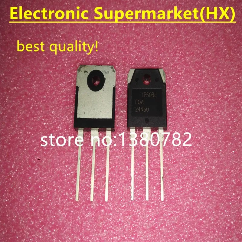 

Free Shipping 10pcs-40pcs FQA24N50 24N50 (100%new and original) TO-247 IC Best quality In Stcok!