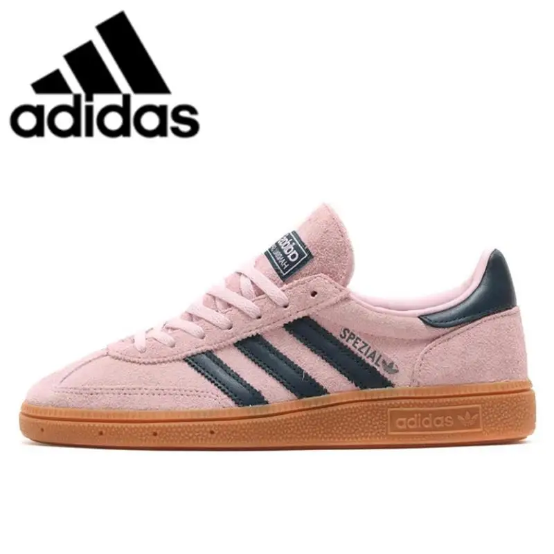 adidas Handball Spezial Clear Pink Arctic Night casual shoes suede leathers Non-slip comfortable Spzl sports board sneakers