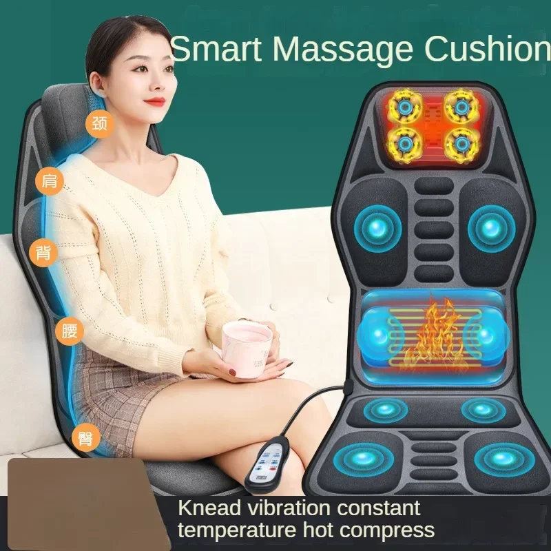 

Neck Waist Car Home Heating Vibration Full Body Multifunctional Massage Pad Chair Cushion