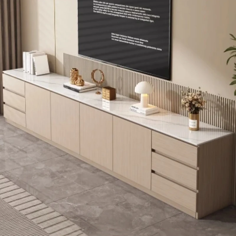 حامل تلفزيون فريد للحفلات مع أدراج، حامل تلفزيون جمالي فرنسي بسيط، أثاث داخلي احترافي أرشيفادوريس العصري #3