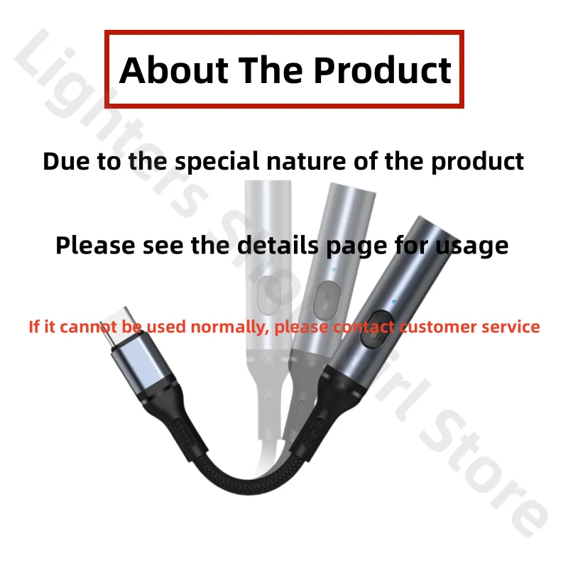 Metal Windproof Rechargeable Lighter Outdoor Mobile Phone Cigarette Lighter Compact Into Tungsten Filament Ignition Tool