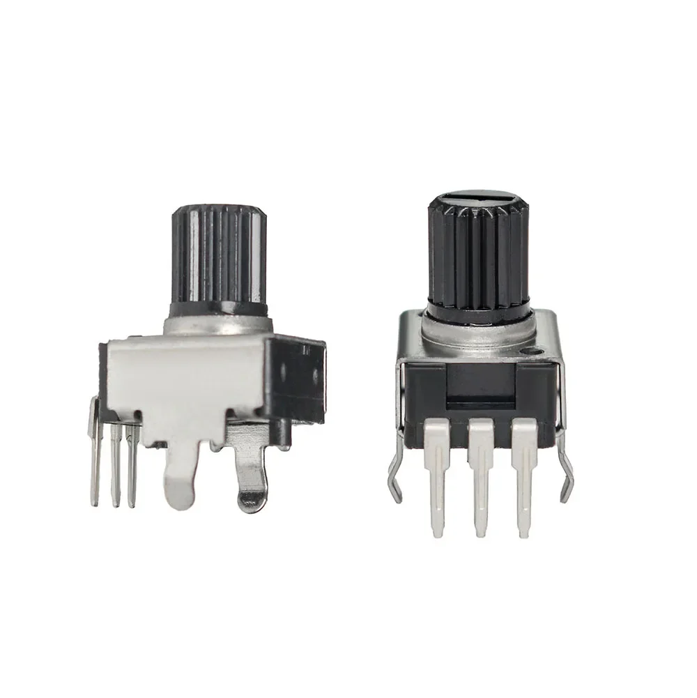 20PCS RV09 Potentiometer Vertical 15mm (Shaft Length 7.5mm) 10K 50K 100K 5K 1K 2K Adjustable Resistor 3Pin 0932