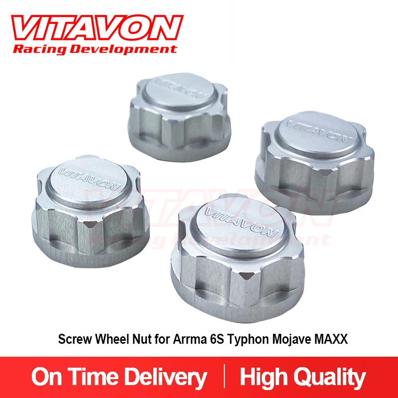 

Колесная гайка VITAVON с резьбой M12*1,0 мм для Arrma 6S Losi 8ight-X Super Lasernut 1/6