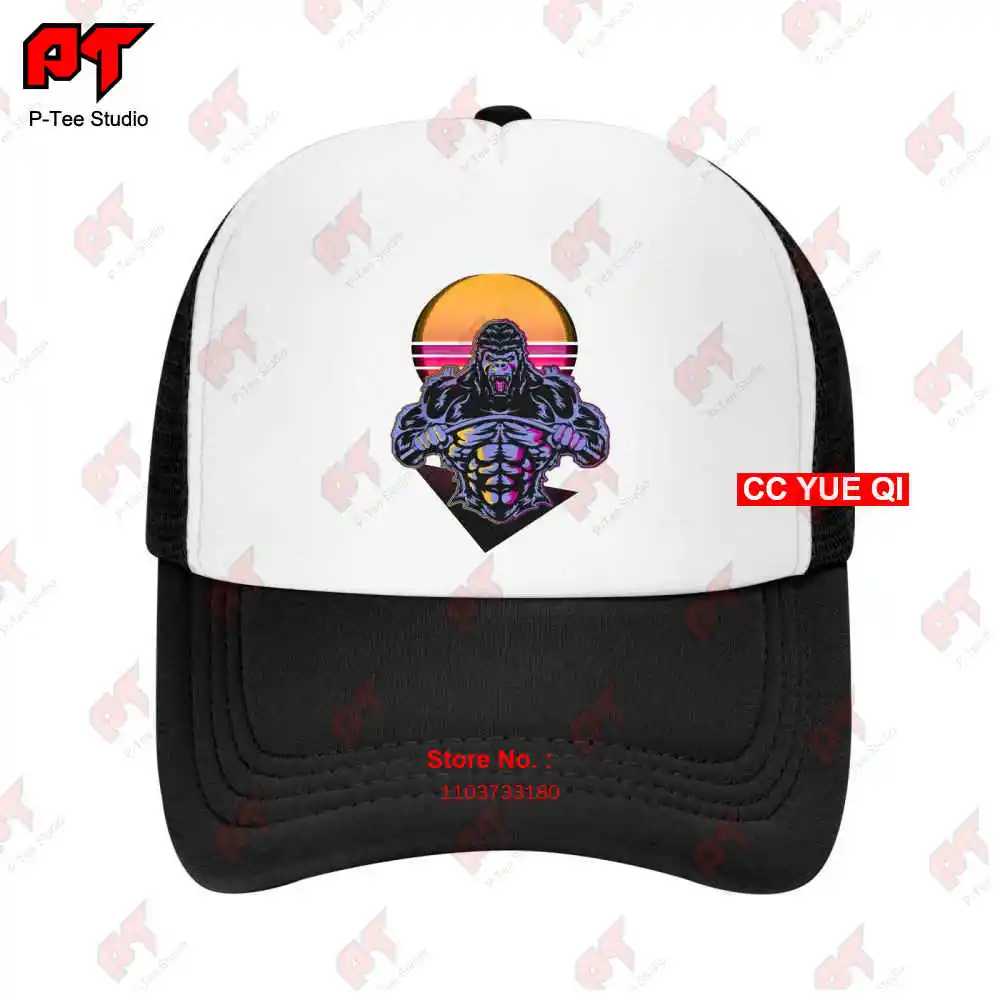 Bodybuilding Gorilla Baseball Caps Truck Cap FZ4Y