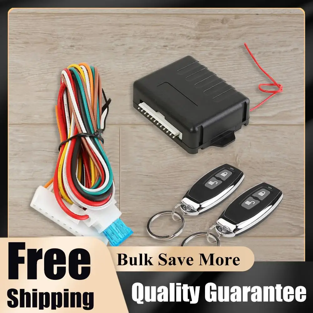 

Car Remote Central Door Lock Kit with Remote Control Vehicle Central Locking Kit 433.92MHz Door Lock Keyless Entry System