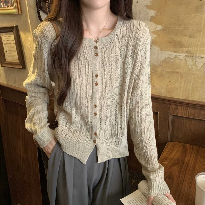 

Women's Clothing Round Neck Fashion New Comfortable Tops Long Sleeve JACKET Sweater Versatile Bottoming