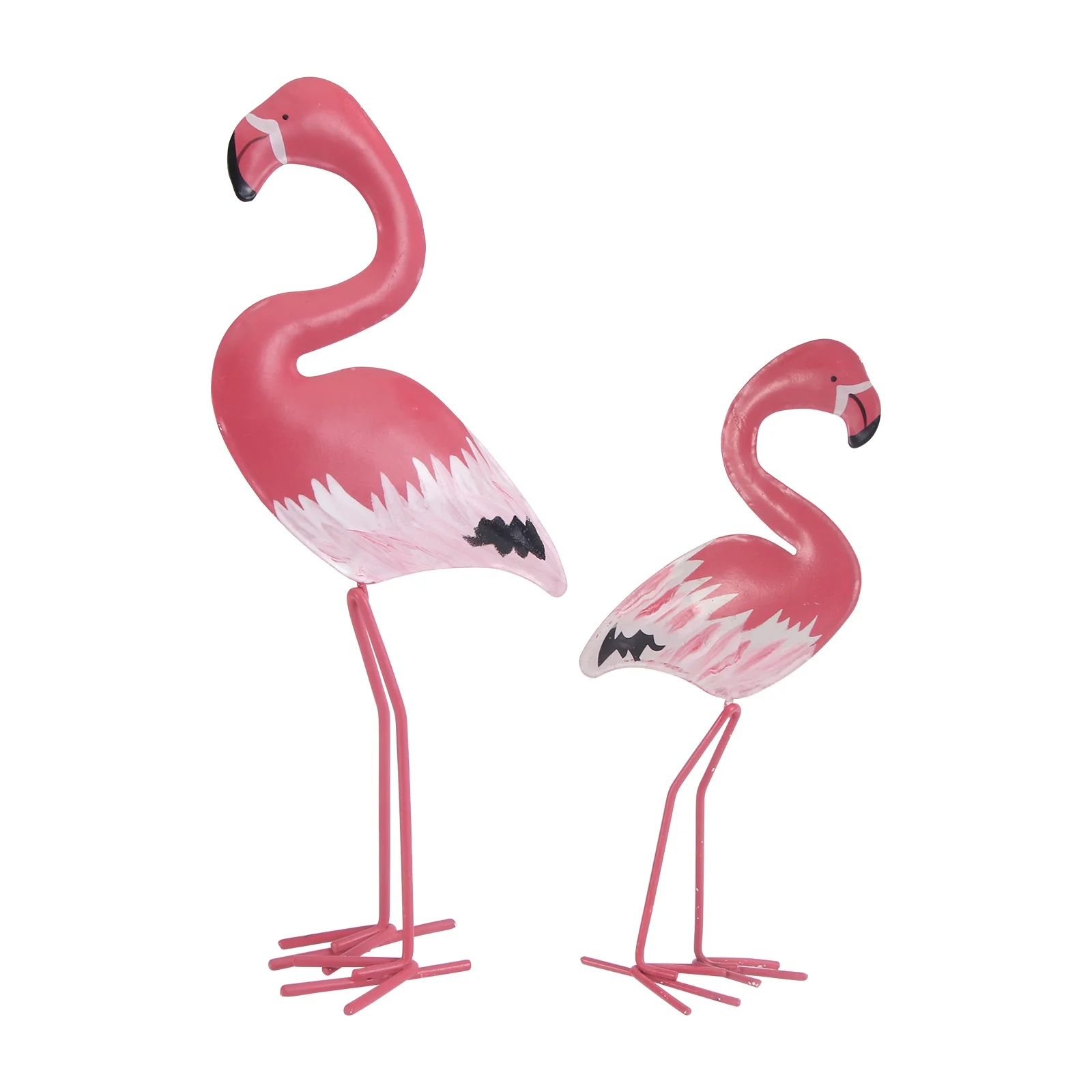 

Flamingo Shape Ornament Resin Home Decoration Cartoon Statue Desktop Figurine Animal