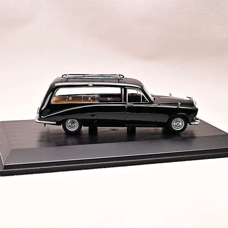 1:43 British Daimler Vauxhall Hearse Alloy Car Model