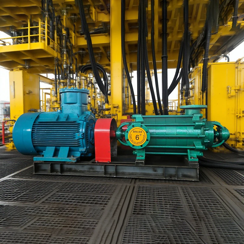 Horizontal Stainless Steel Multistage Centrifugal Booster Pump for Water and Hot Water Circulation