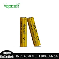 1-10 sztuk oryginalna klasa A Vapcell 14650 V11 bateria litowa 1100mah 6A 3.7V akumulatory wysokiej jakości ogniwo INR14650