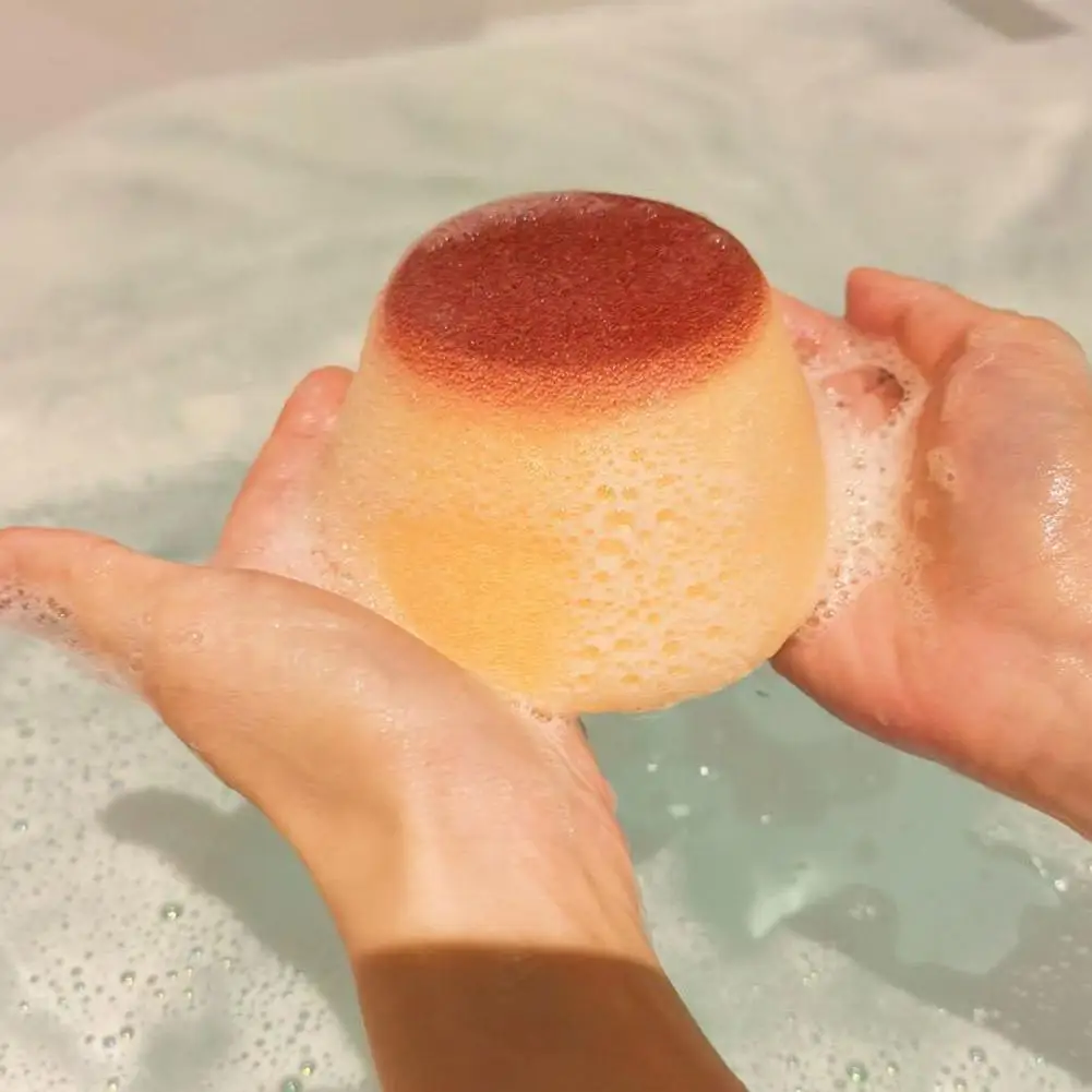 

Squishy Souffle Wash Blistering Bath Sponge Ball Body Exfoliate Skin Clean Foam Dead Skin Remove Sponge Household Shower Sponges