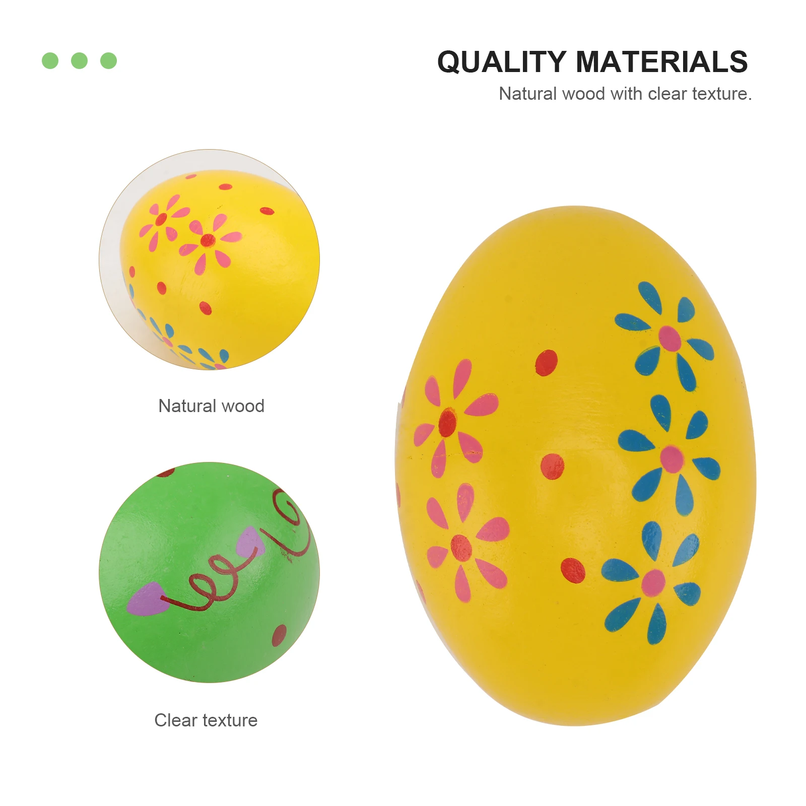 4 Stück Holzsandspielzeug Baby Shaker Percussion Spielzeug Zufällige Farbe 7x4 5cm Pädagogische Freude