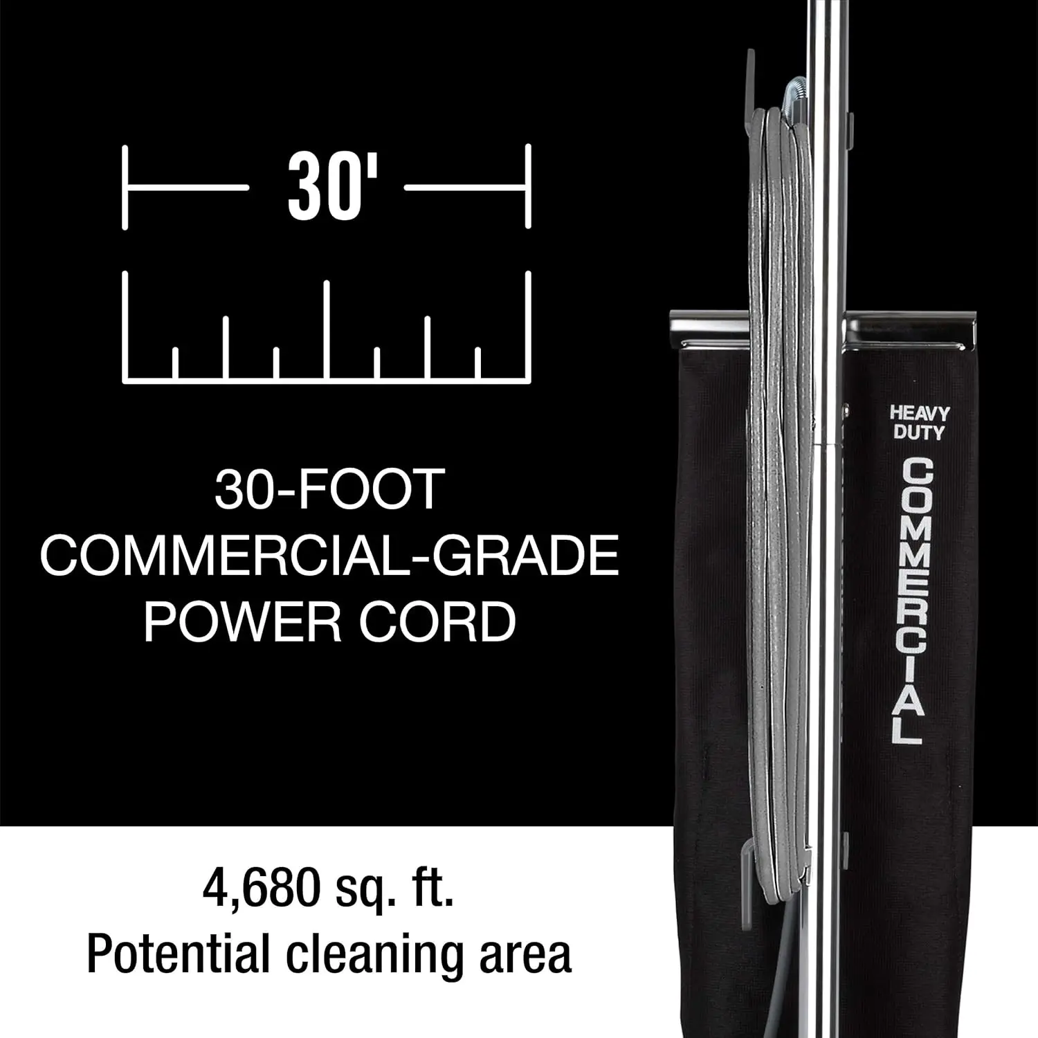 SC679K Tradition Upright Commercial Bagged Vacuum, Red