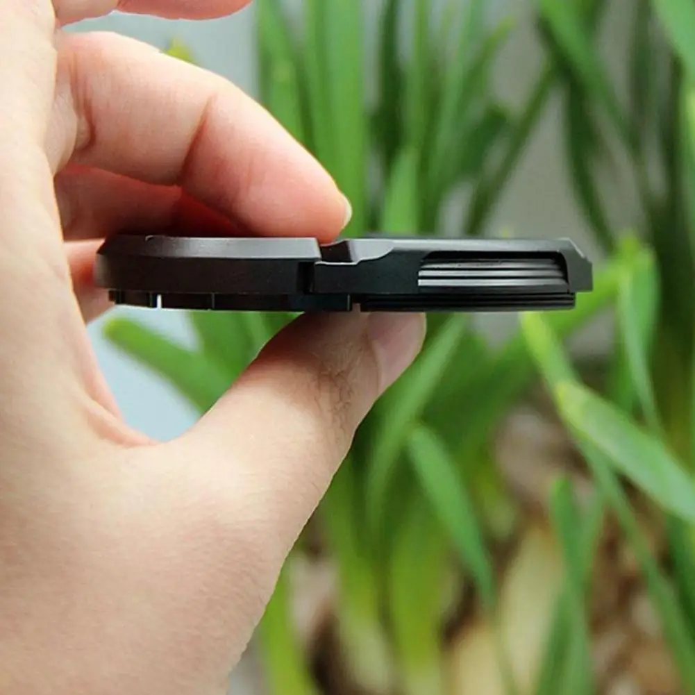 55mm Wordless Lens Cover DSLR Camera Lens Cover Dust Cover Unlabeled Lens Protection Cover Camera P0U4