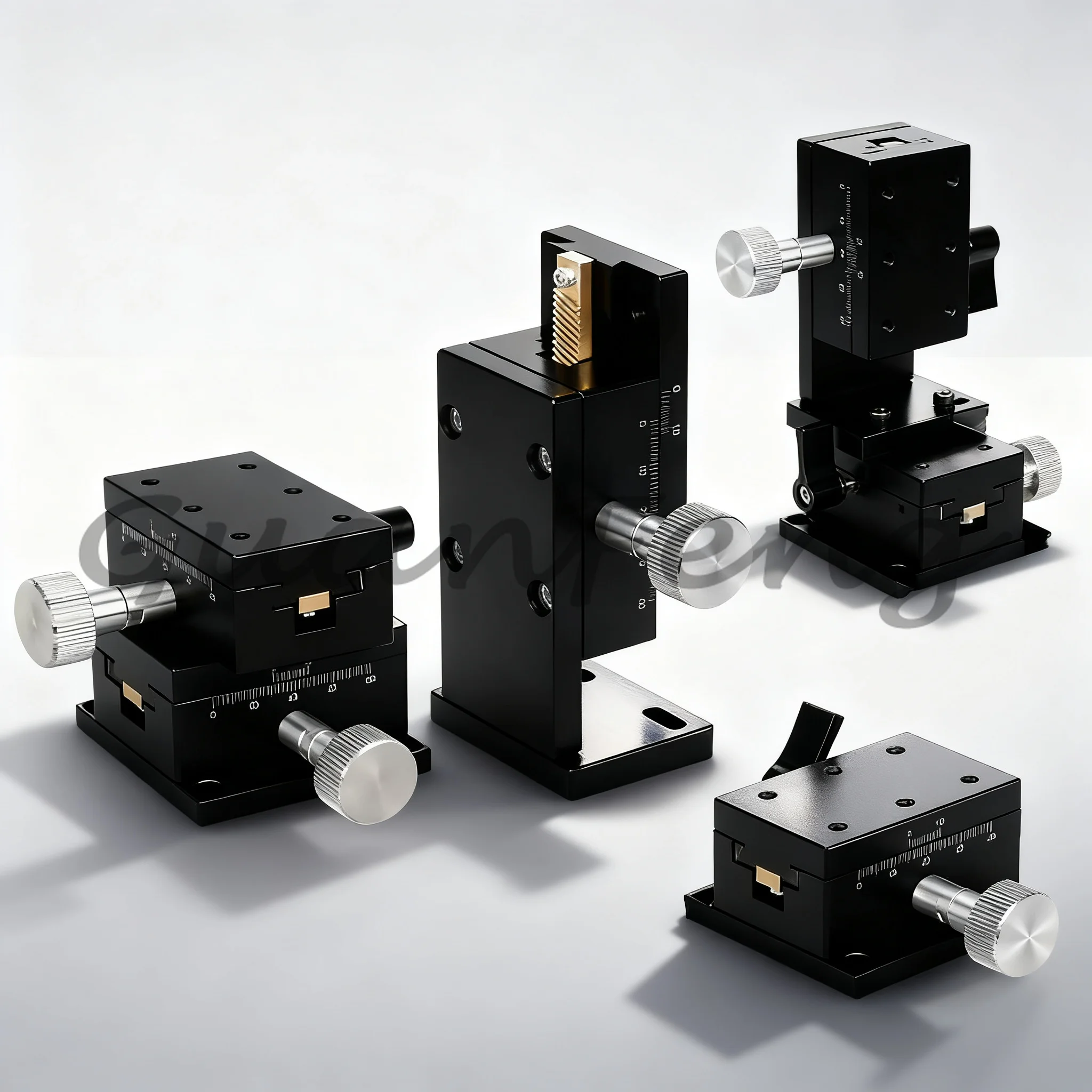 LWX4040/4060 XYZ Axis Motion Stage, Gear Driven Dovetail Groove Guide, Displacement Slider for Industrial Positioning