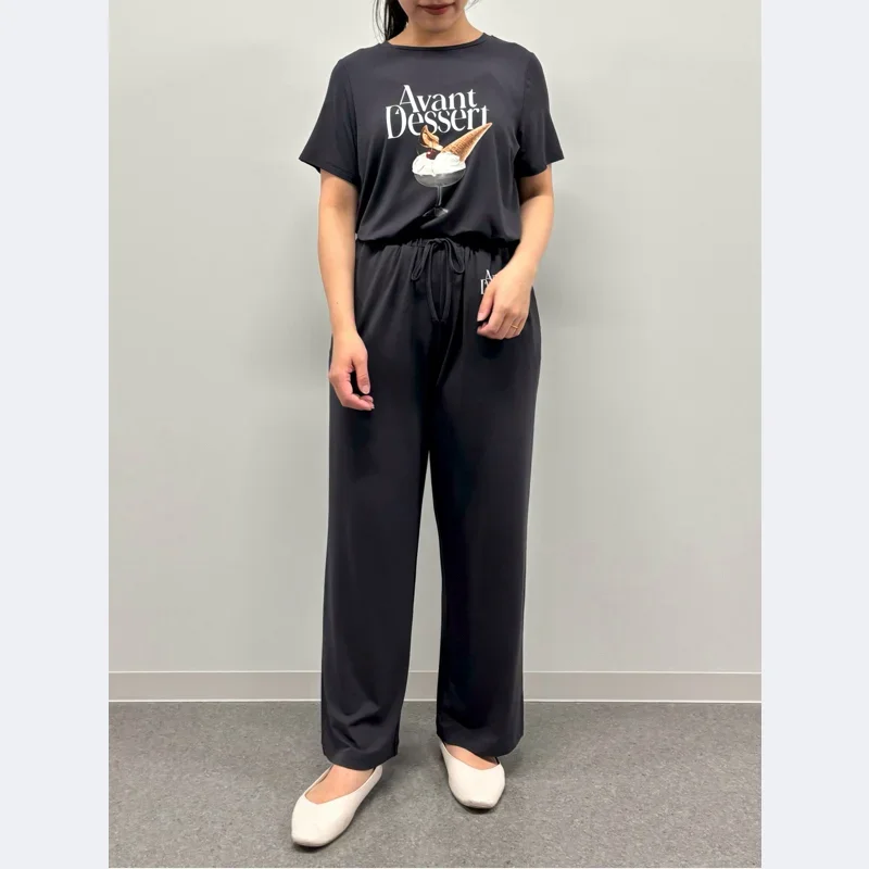 Ensemble de pyjamas pour femmes, vêtements de nuit, T-shirt, short, FJM (avec étiquettes)