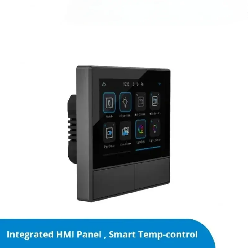 NS Panel Smart Scene Wall Switch EU/ US Wifi Smart Thermostat Display Switch Control With Ewelink App