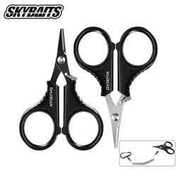 1Pcs Small Fishing Scissors Line Cutter Cutting Fishing Lures Fishing Plier Scissor With Lost Rope Fishing Tackle