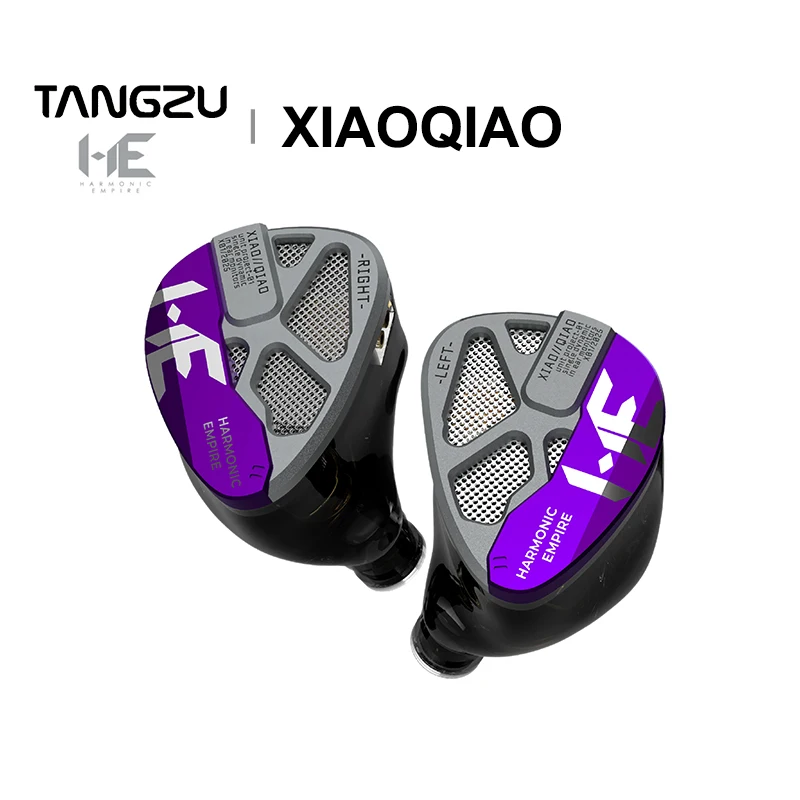 TANGZU HE Xiaoqiao Semi-open Single Dynamic In-ear Earphones IEMs Audio Wired Earbuds for Music Enthusiasts