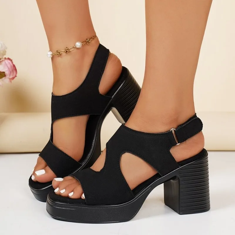 Women's Summer Sandals Fashion Wedge Ladies Shoes Non-Slip Women's Sandals Open Toe Espadrilles Footwear