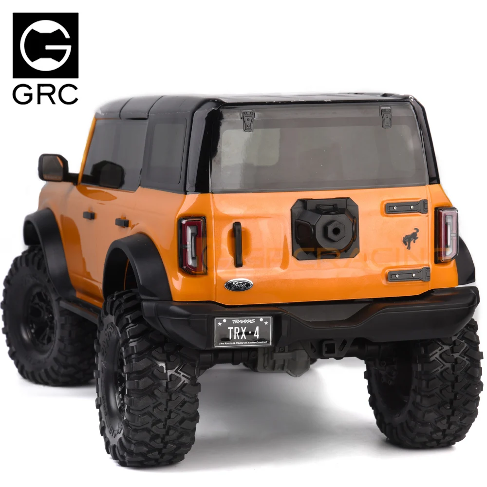 For Grc Trax Trx4 92076-4 Bronco Stainless Steel Hinge Decoration Sheet/metal Door Hinge 1/10 Simulation Climbing Car Parts