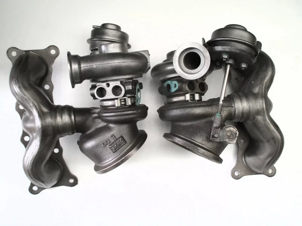 

Twin Turbocharger For BMW 135i 335i 335xi 535i Z4 X6 740 F71 F01 11657649290 11657593016 11657583864 11657563686 11654564711