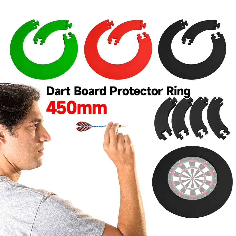 

EVA Dartboard Surround Jigsaw Ring Design Dart Board Ring Wall Dart Protector Backboard Ring Removable Dartboard Surround Ring