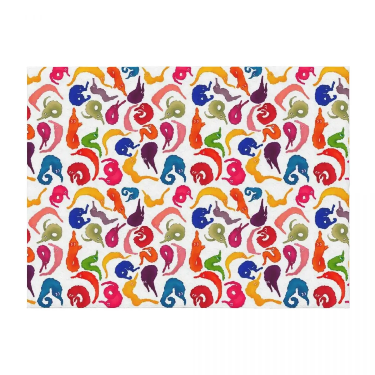 

Seamless worm on a string pattern Throw Blanket Beach Giant Sofa Sofa Multi-Purpose Blankets