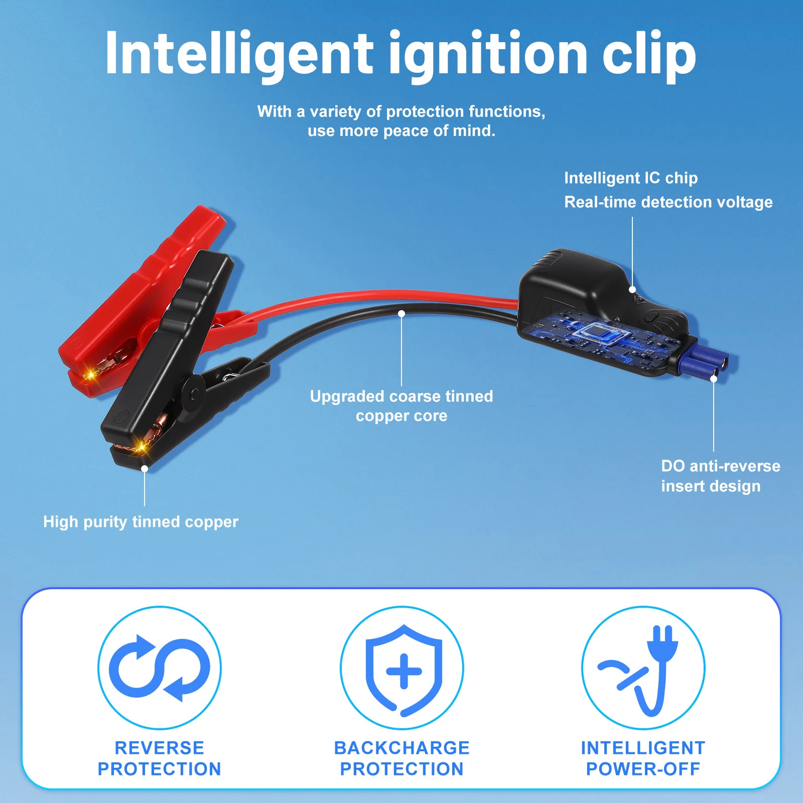 

Dual-Function Car Jump Starter 12V Tire Inflator Built-In Led Flashlight Emergency Power Portable Vehicle Booster