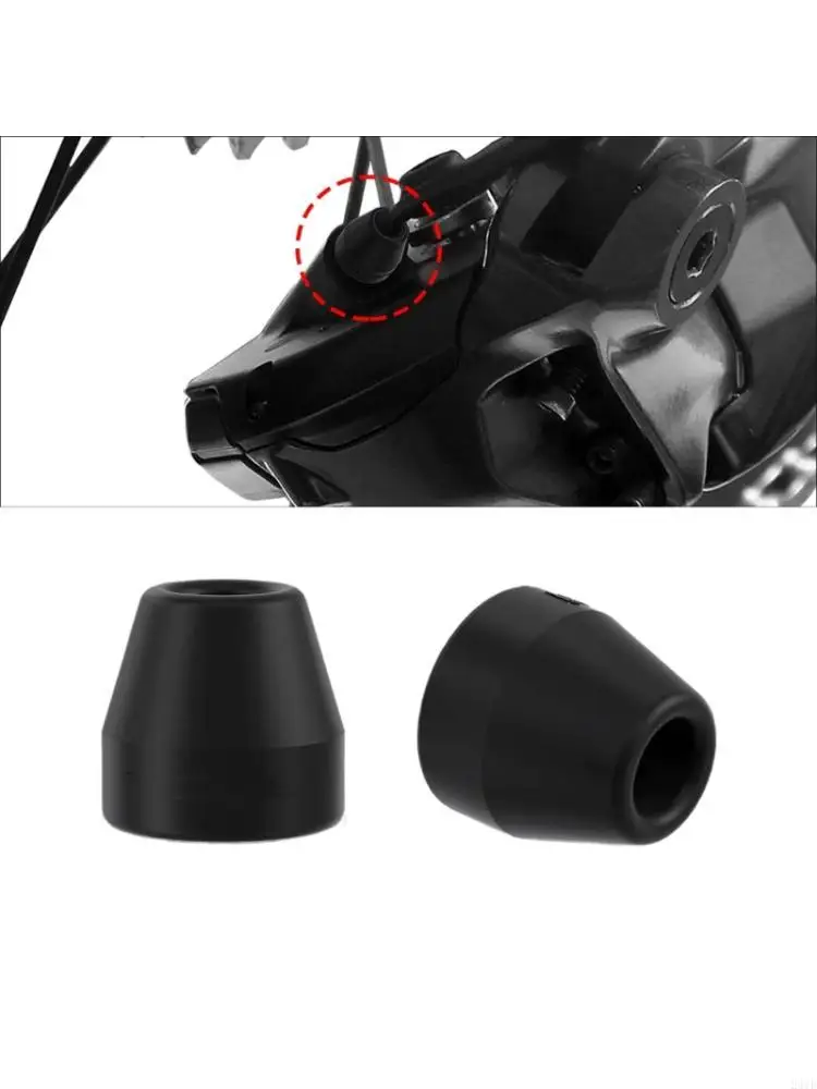 2Pcs  Rubber Sleeve Rear Derailleur Guard for R7150/R8150/R9250 Easy to Install 