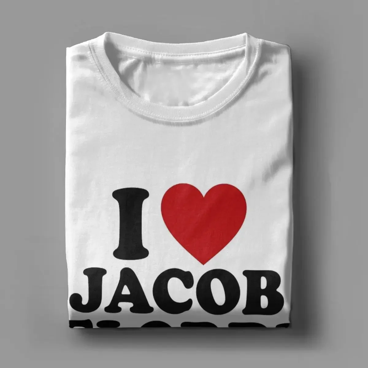 تي شيرت رجالي بتصميم i love ben elordi ، أكمام قصيرة ، رقبة مستديرة ، قطن ، طراز عتيق ، حجم كبير