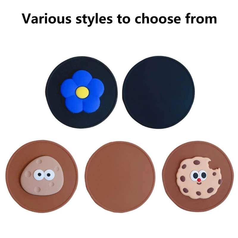 Симпатичные мультяшные крышки объектива, силиконовый чехол для 90, защита объектива камеры с удобной веревкой для переноски, для