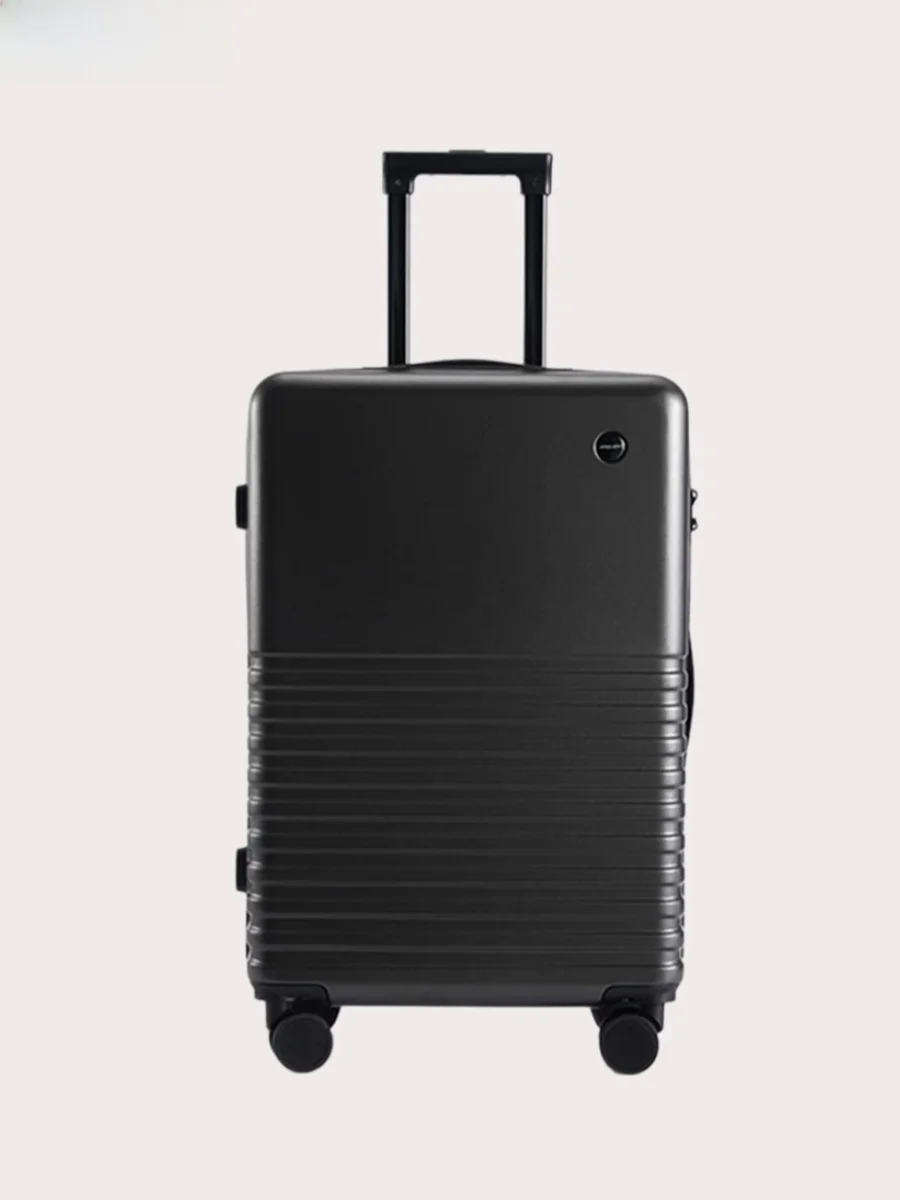 機内持ち込み可能20インチ耐久性のあるトラベルスーツケース大容量パスワード保護付きローリングバッグ（若者、男性、女性向け）