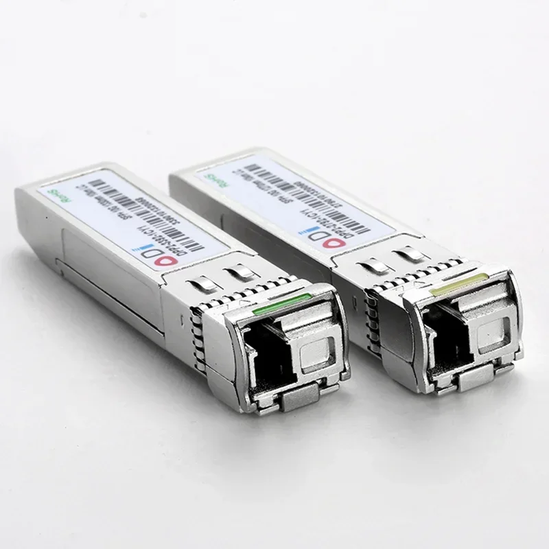 SFP 10G LC 40KM 1270nm/1330nm Módulo óptico SFP de fibra única de grau industrial Transceptor SFP de grau industrial -40-85 Celsius